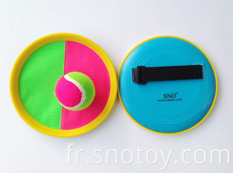 Hot jouer au jeu en plastique Plastic Catch Ball avec Stikcy Ball